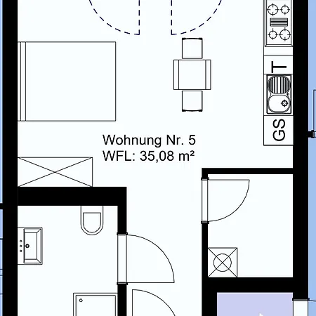 Between Studios Oldenbourg Chambre photo